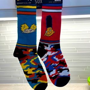 NWT Hey Arnold ODD SOX Crew Socks